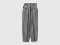 Carrot-fit pinstriped trousers - ucb_image_BS