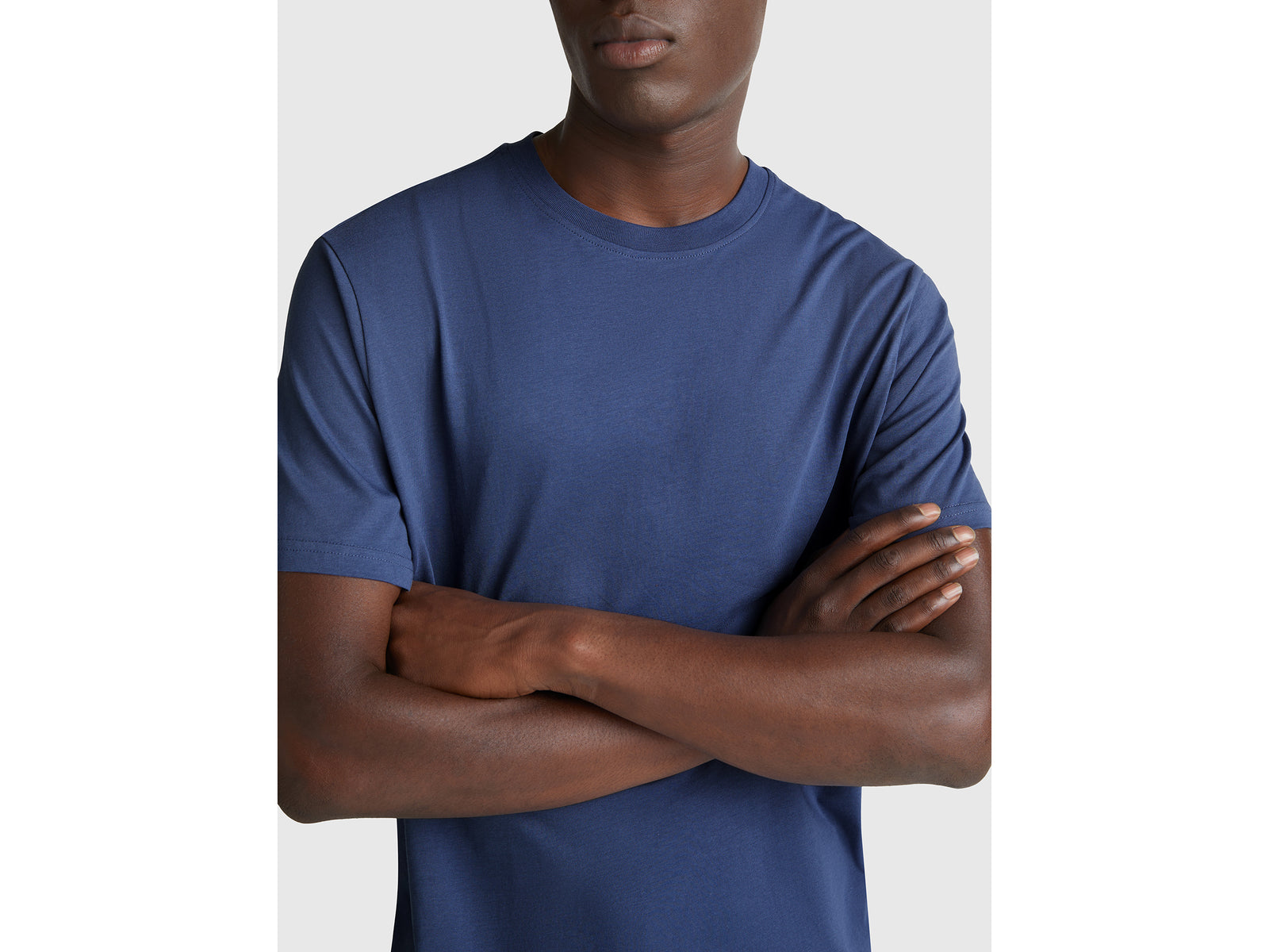 Long fiber cotton t-shirt