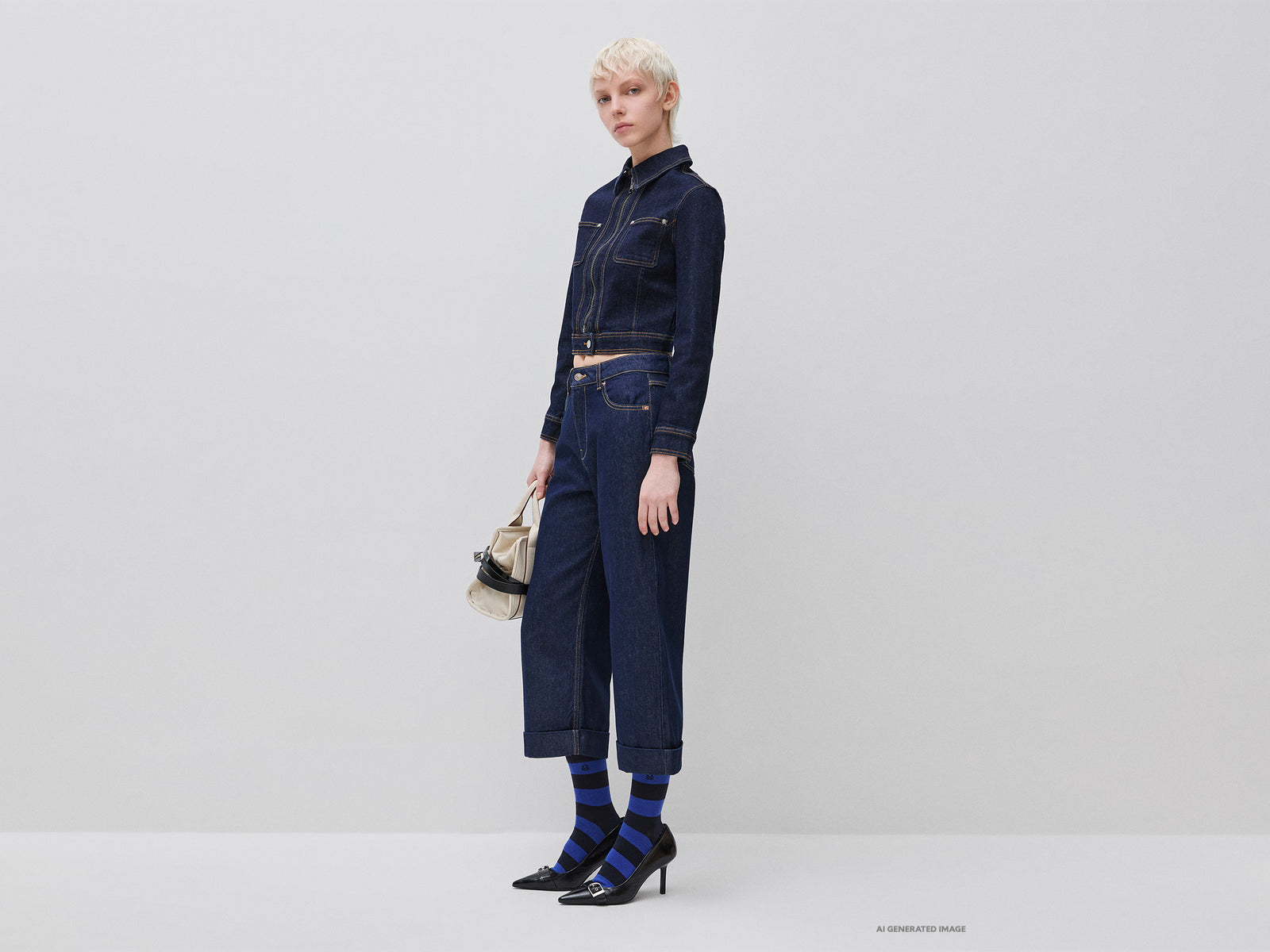 Culotte jeans