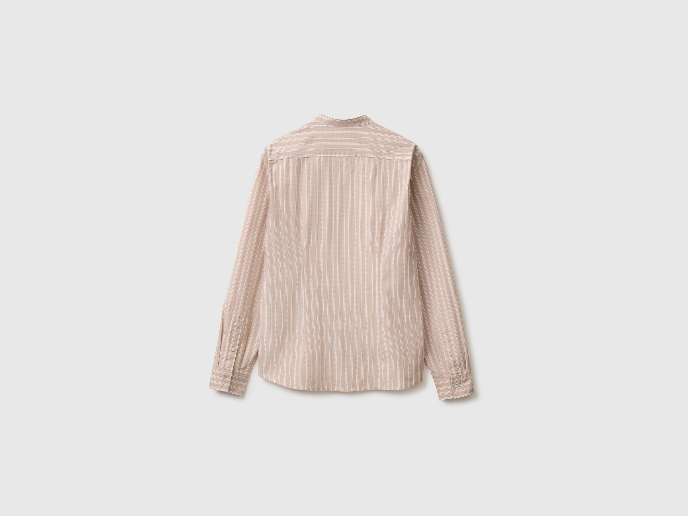 Camisa às riscas gola coreana - ucb_image_BS