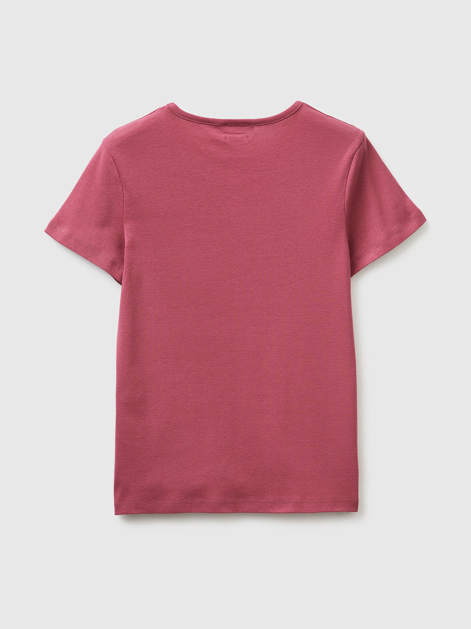 T-shirt de gola redonda slim fit - ucb_image_BS