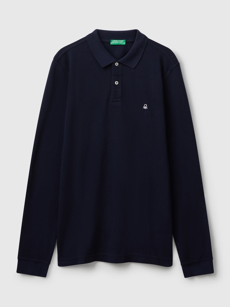 Polo de manga comprida em algodão - ucb_image_FS