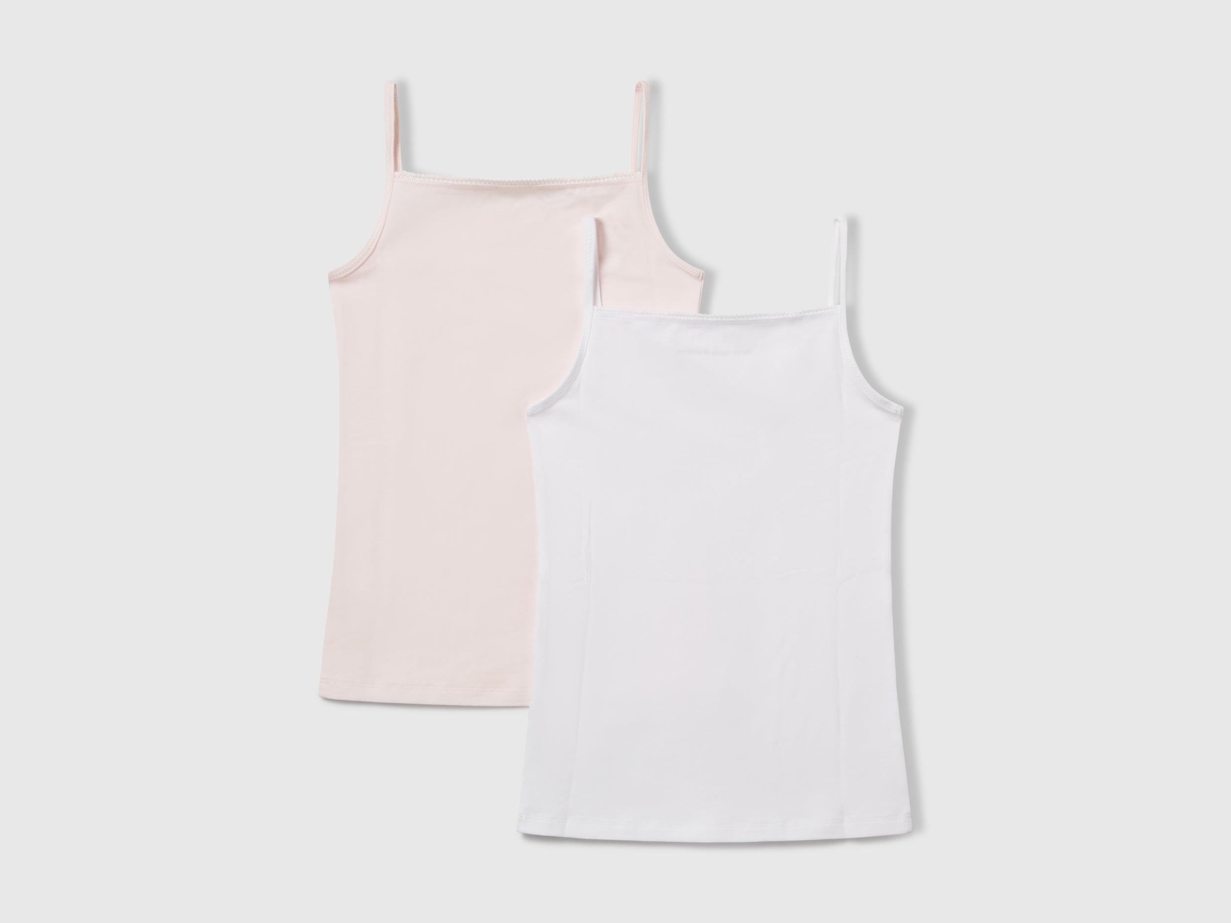 Two camisoles in stretch cotton - ucb_image_BS