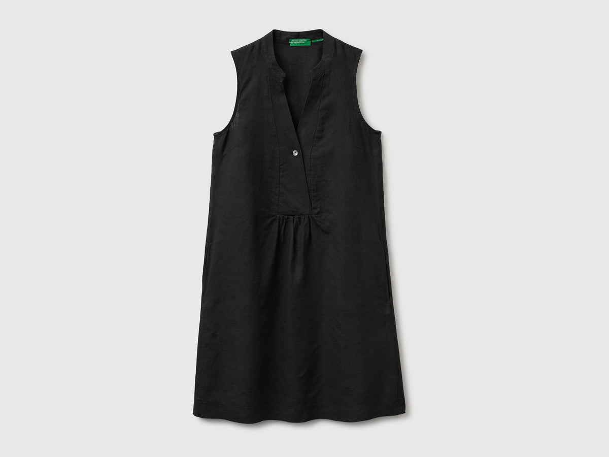 100% linen short dress - ucb_image_FS