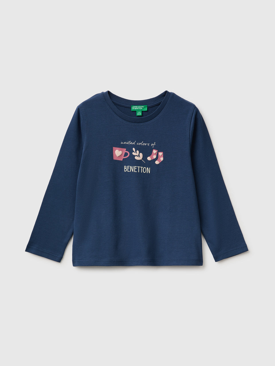 T-shirt com estampa efeito de relevo - ucb_image_FS