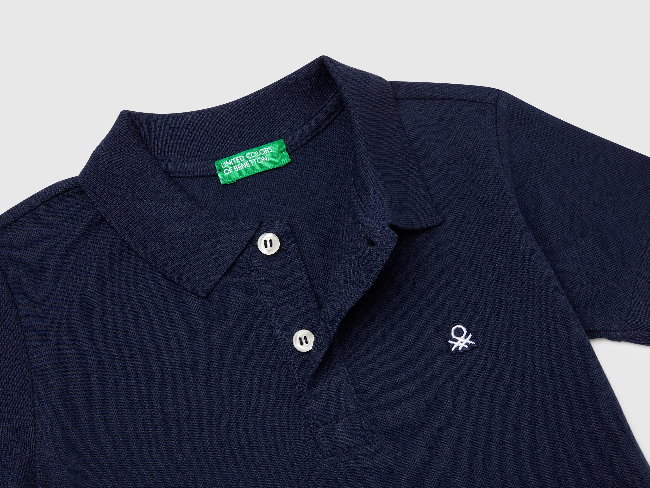 Short sleeve polo in pure cotton - ucb_image_DS1