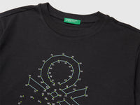 Organic cotton T-shirt with logo print - ucb_image_DS1