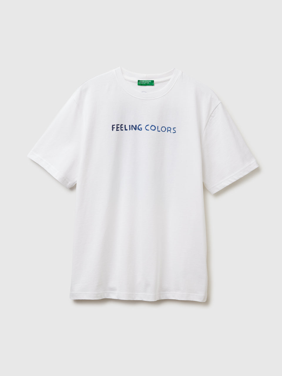 T-shirt relaxed fit com estampa à frente e atrás - ucb_image_FS
