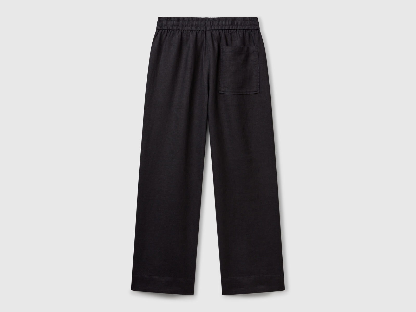 Trousers in pure linen with elastic - ucb_image_BS