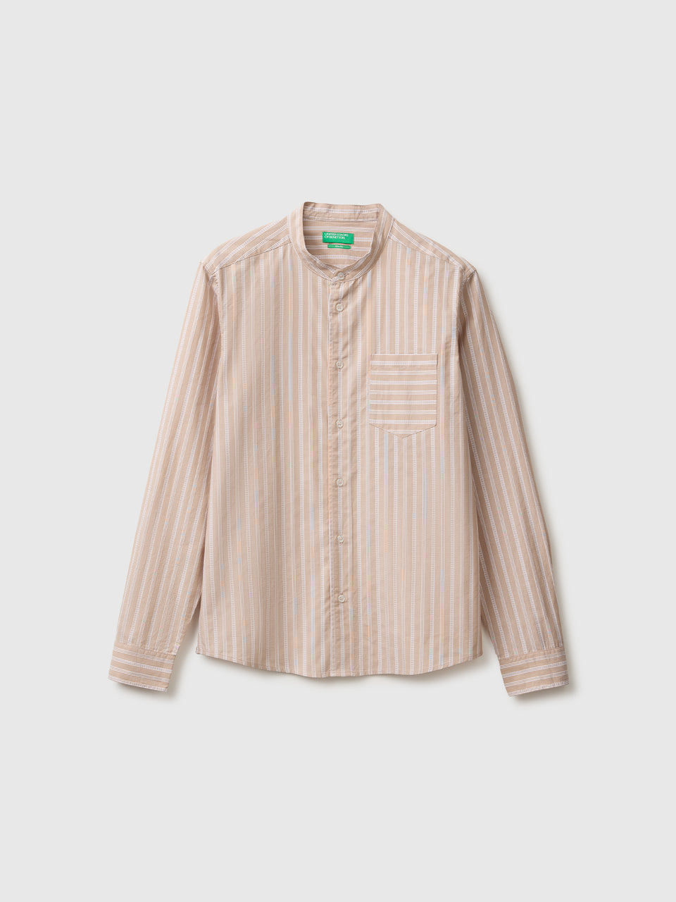 Camisa às riscas gola coreana - ucb_image_FS