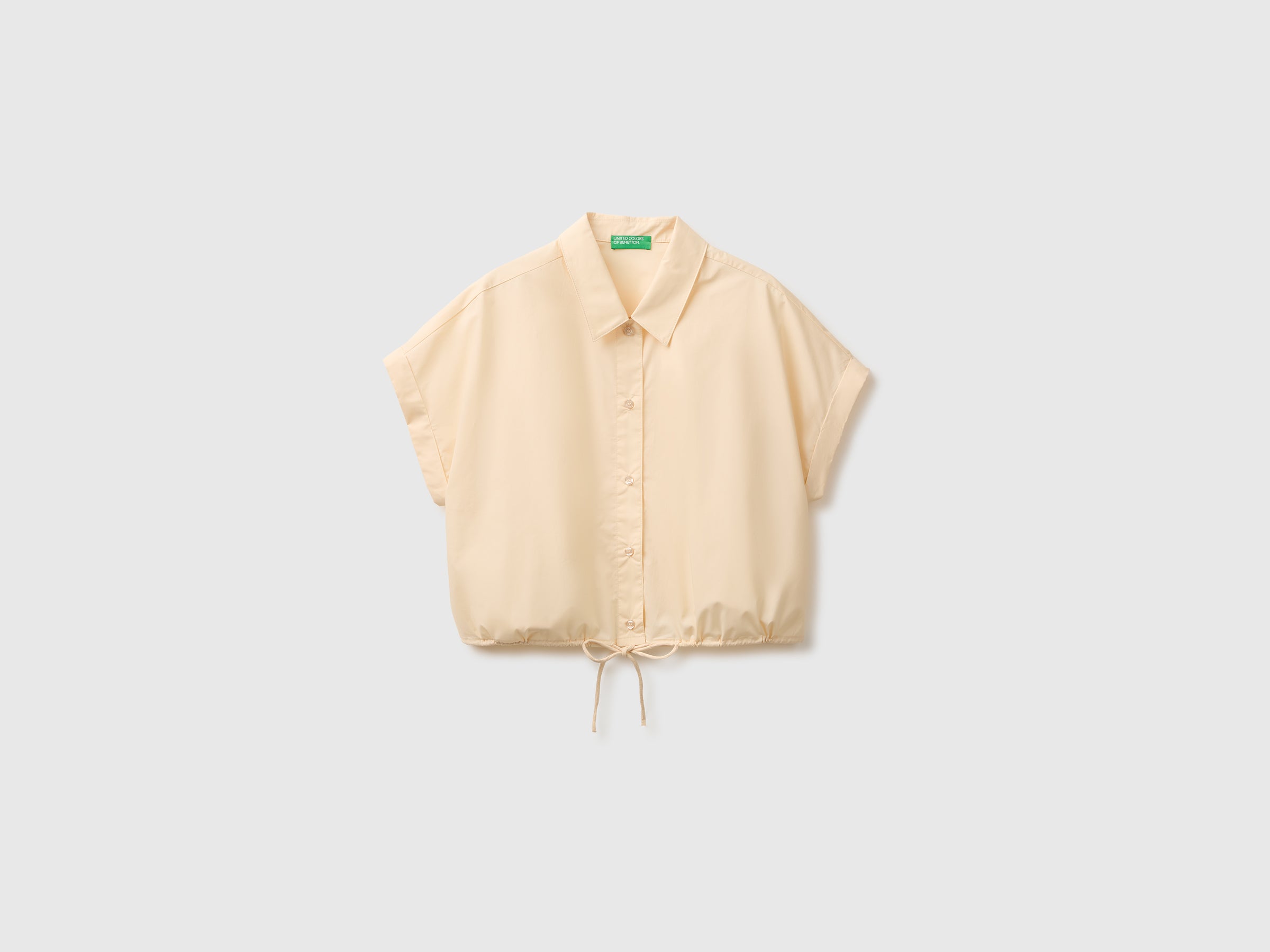 Cropped shirt with drawstring - ucb_image_FS