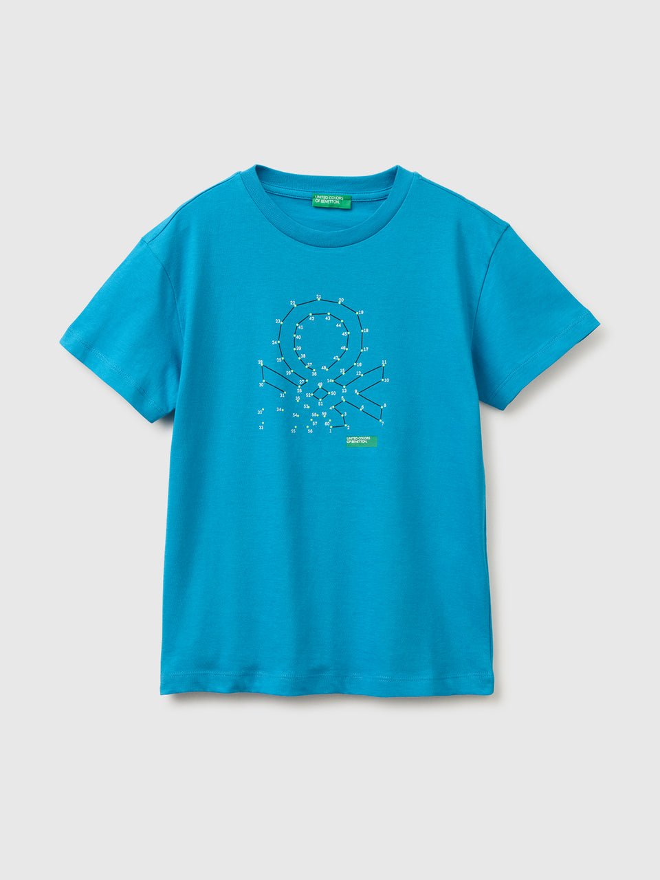 Organic cotton T-shirt with logo print - ucb_image_FS