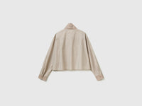 Striped crop shirt with bow - ucb_image_BS