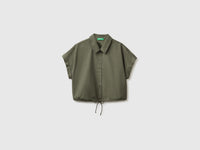 Cropped shirt with drawstring - ucb_image_FS