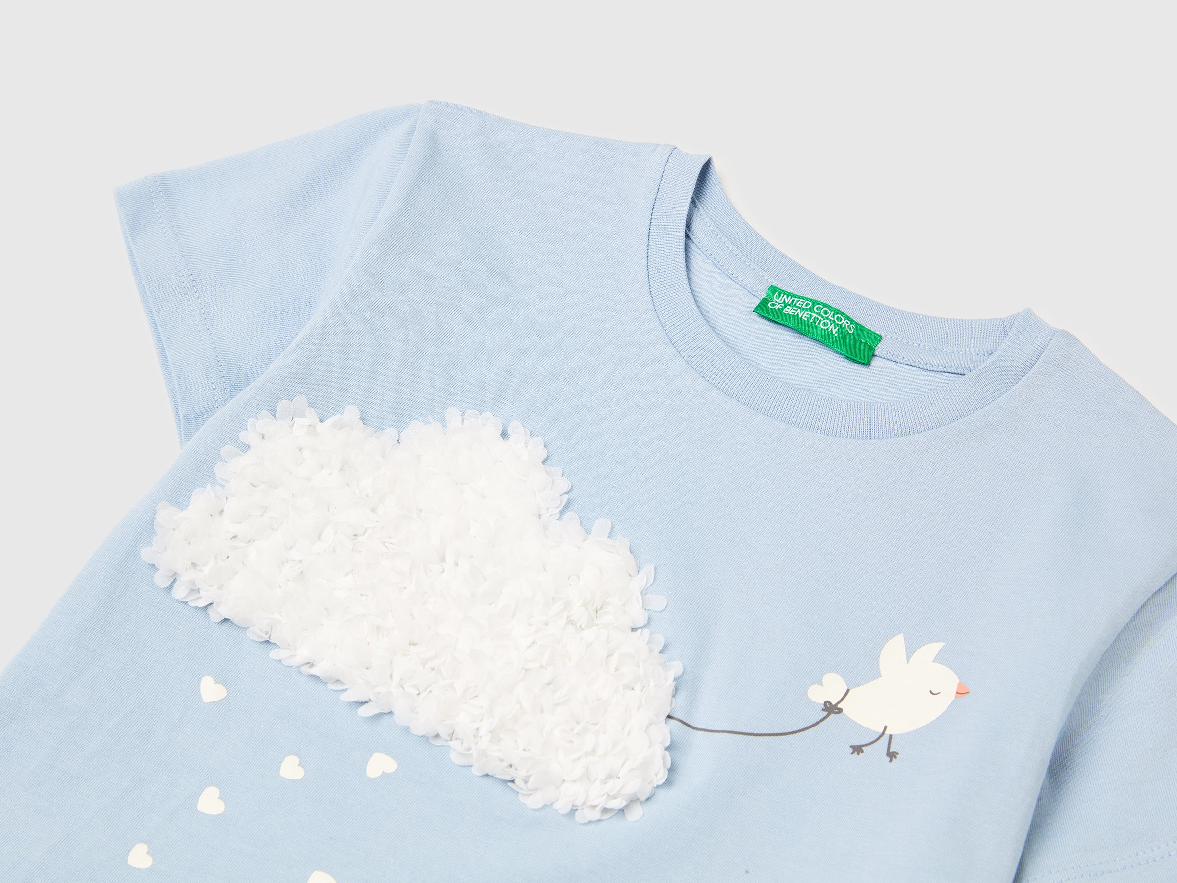 T-shirt with print and embroidery - ucb_image_DS1