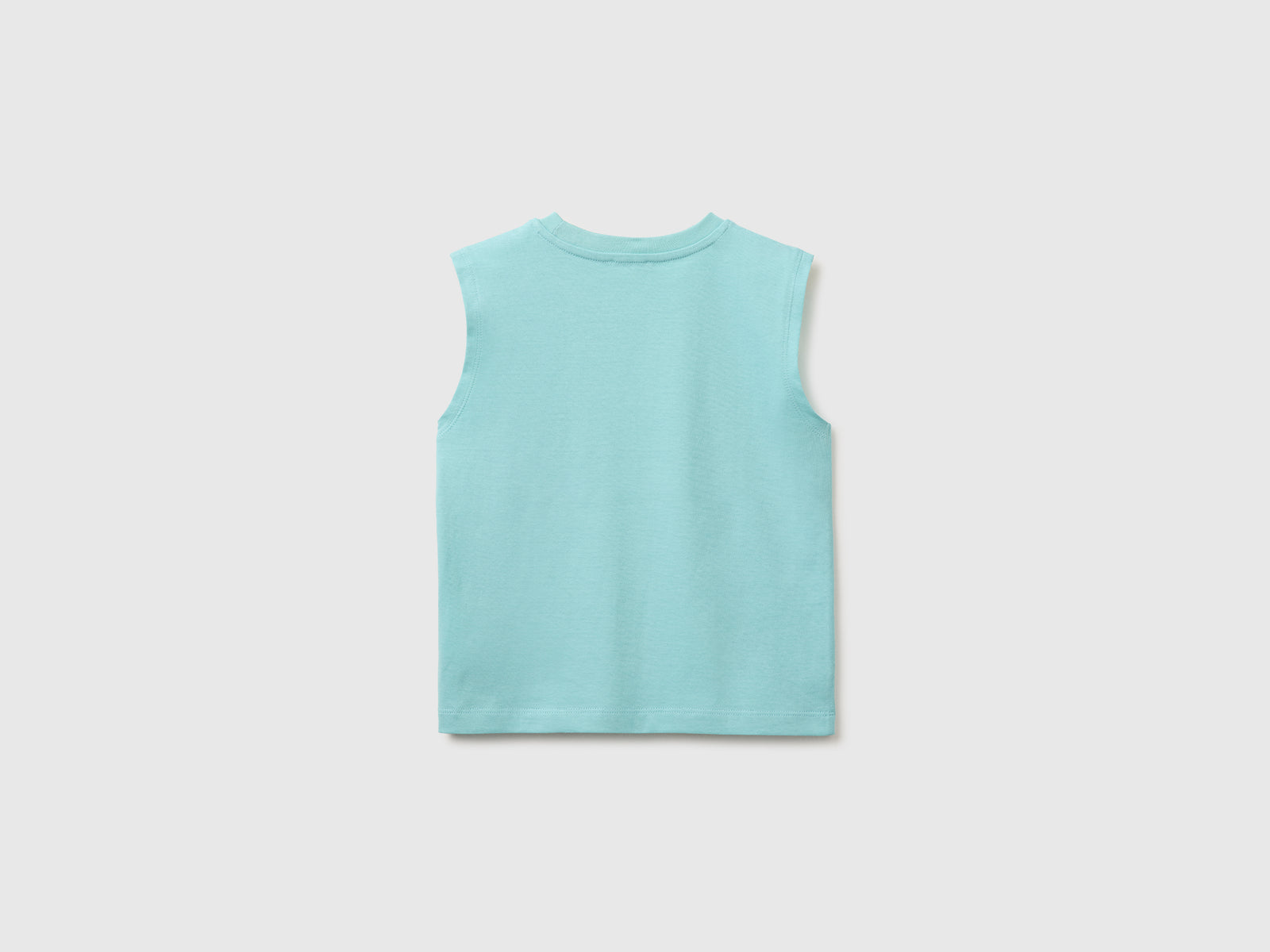 Oversized tank top with print and embroidery - ucb_image_BS