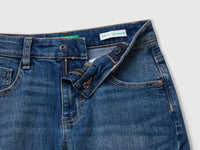 Straight fit denim bermudas - ucb_image_DS1