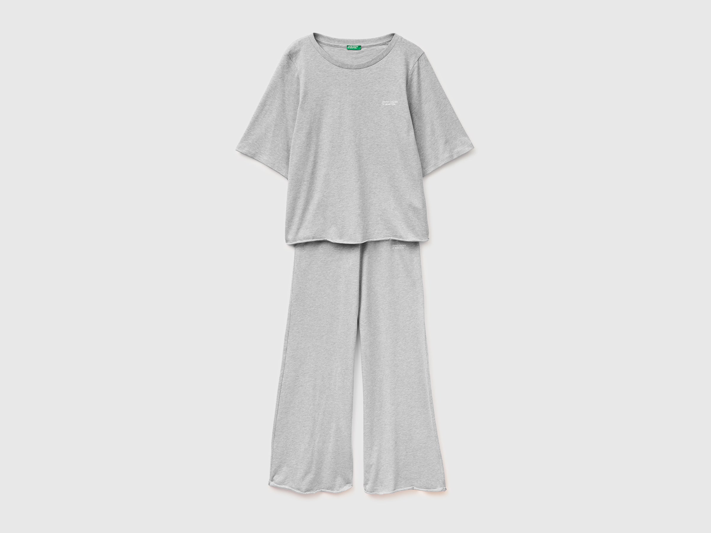Lightweight melange cotton pyjamas - ucb_image_FS