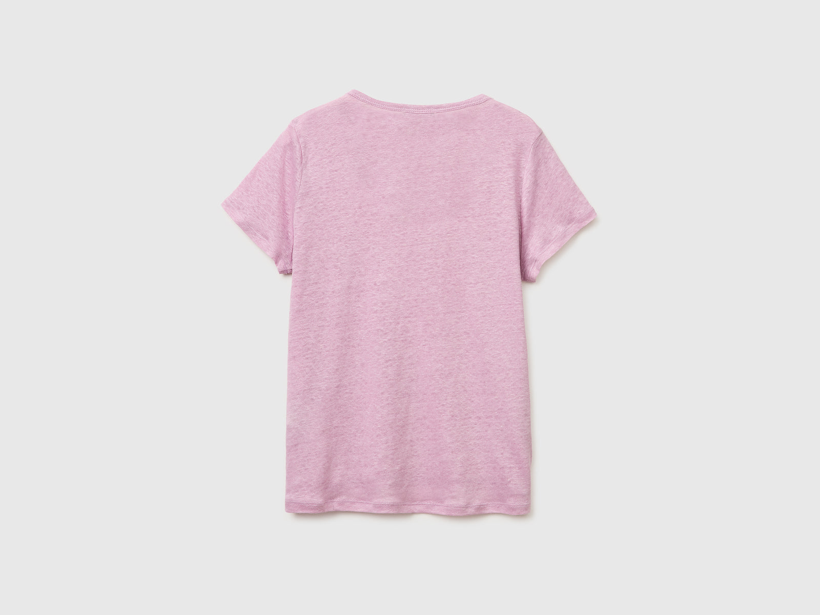 Round-neck T-shirt in pure linen - ucb_image_BS