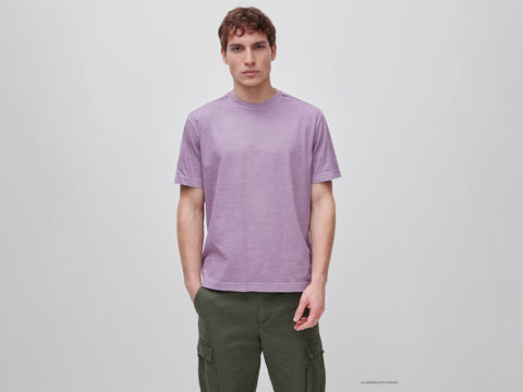 T-shirt com tingimento à base de pigmento - ucb_image_F