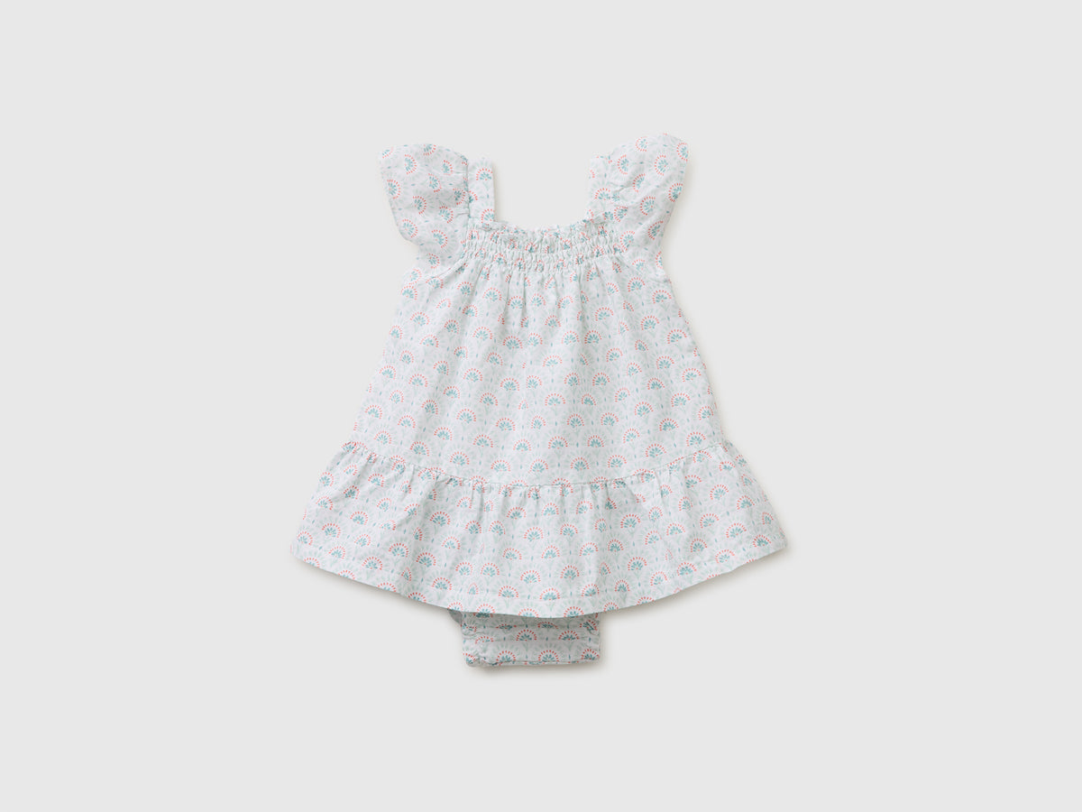 Floral dress in linen blend - ucb_image_FS