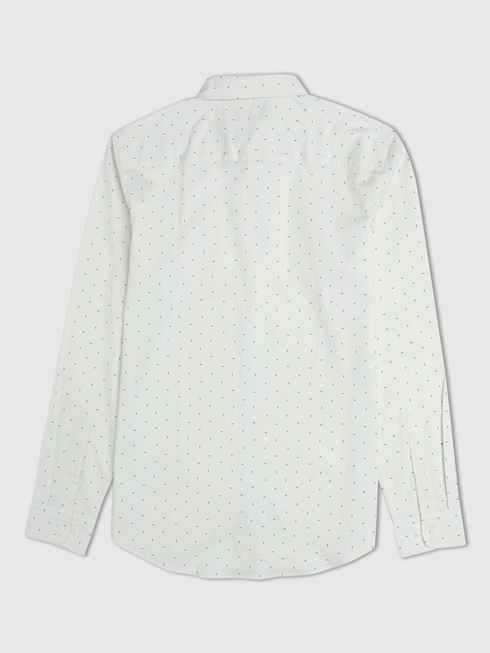 Full Sleeves Stretch Poplin Half Circle Print Sh image number 2