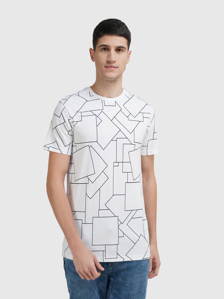 Geo Shapes AOP Tee