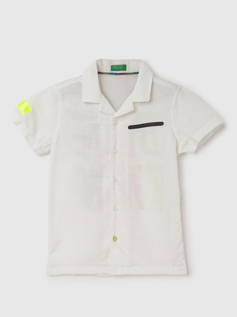 SHORT SL RESORT COLLAR W SEAM SEAL image number null