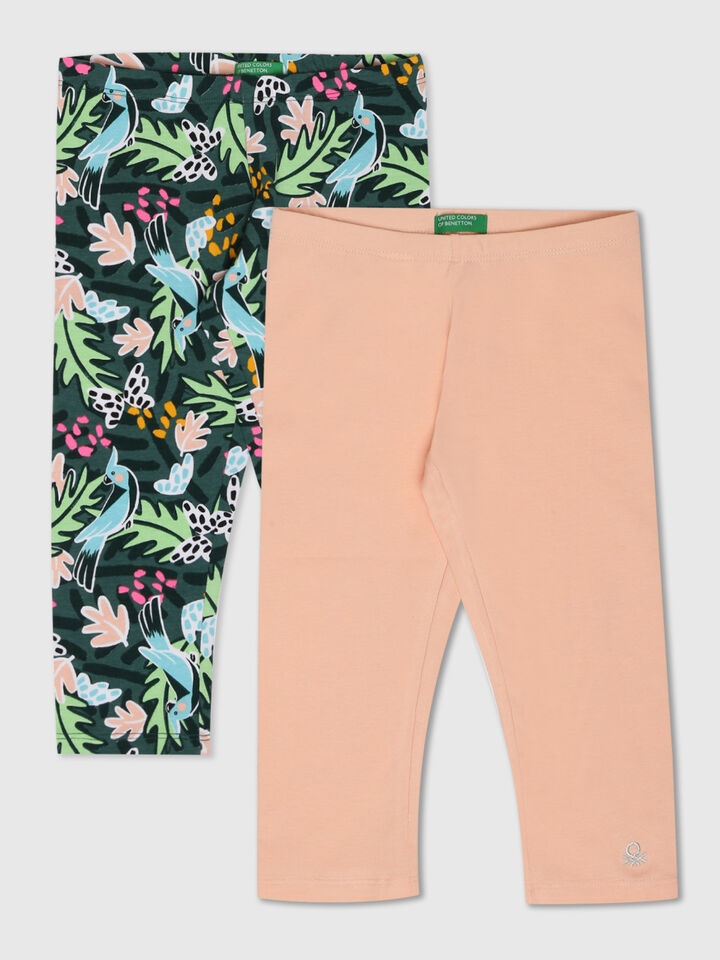 Jungle Pack Of Two Capri