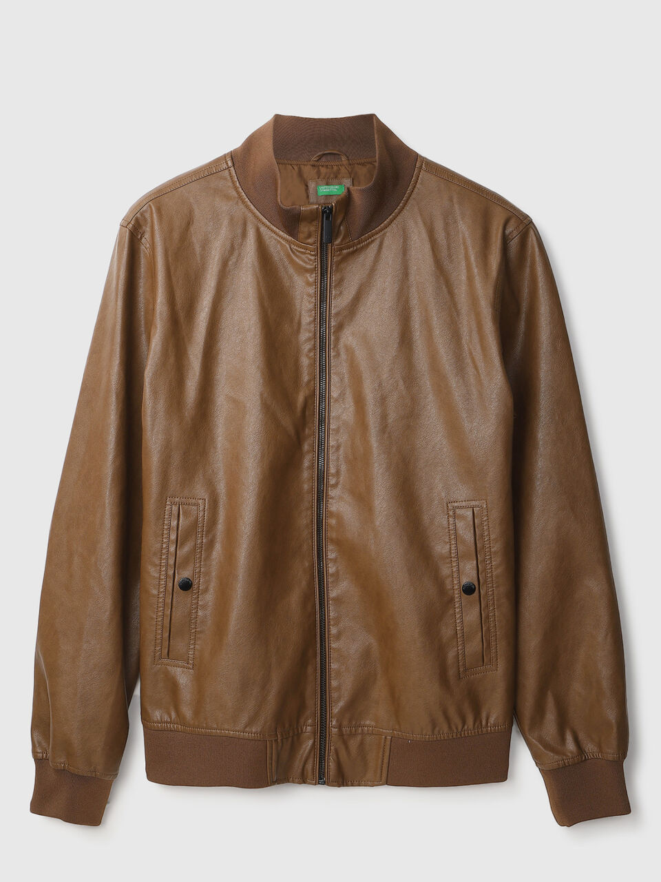 BASIC PU JACKET image number 1