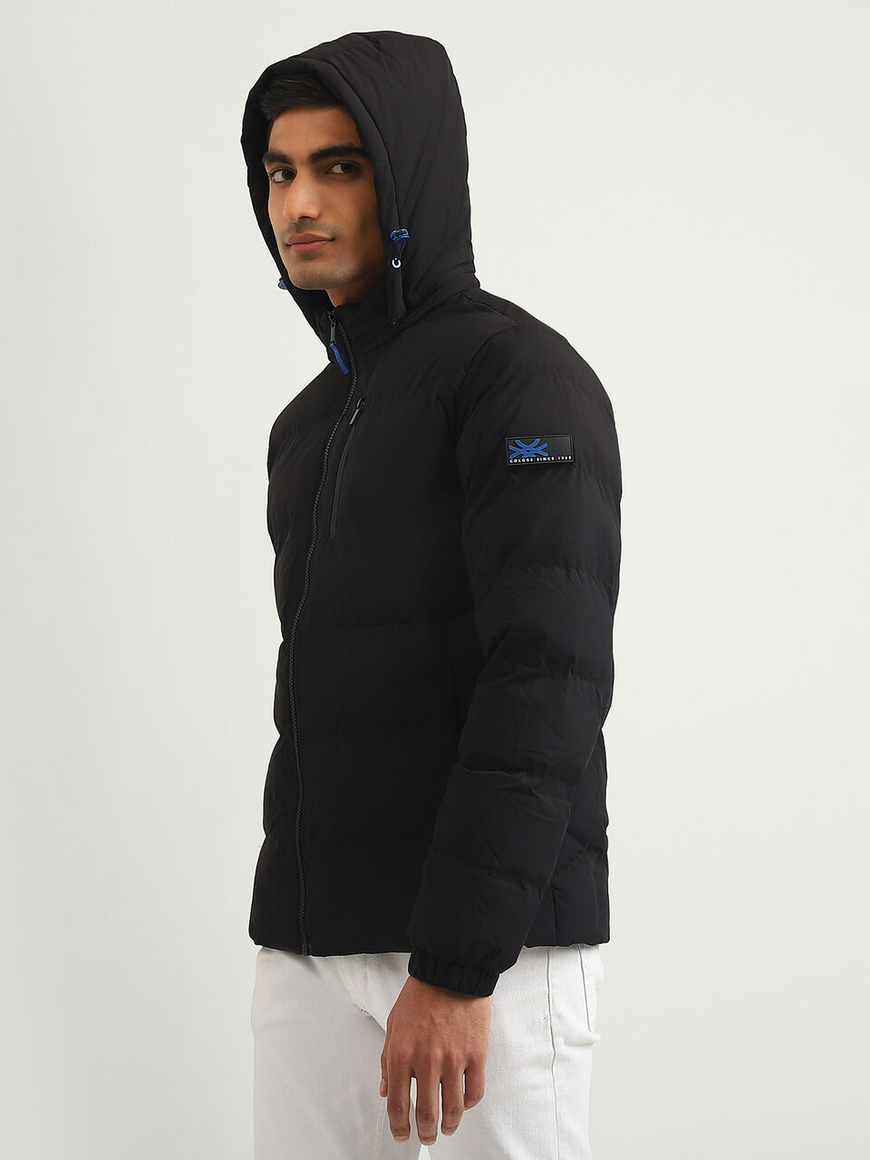 SOFT PUFFER HOODED JACKET image number null