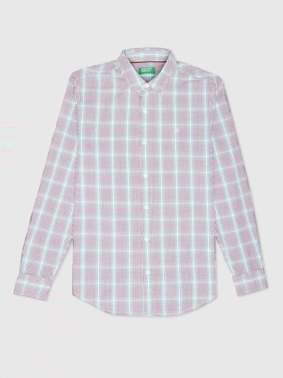 Full Sleeves Shadow Check Shirt image number 1