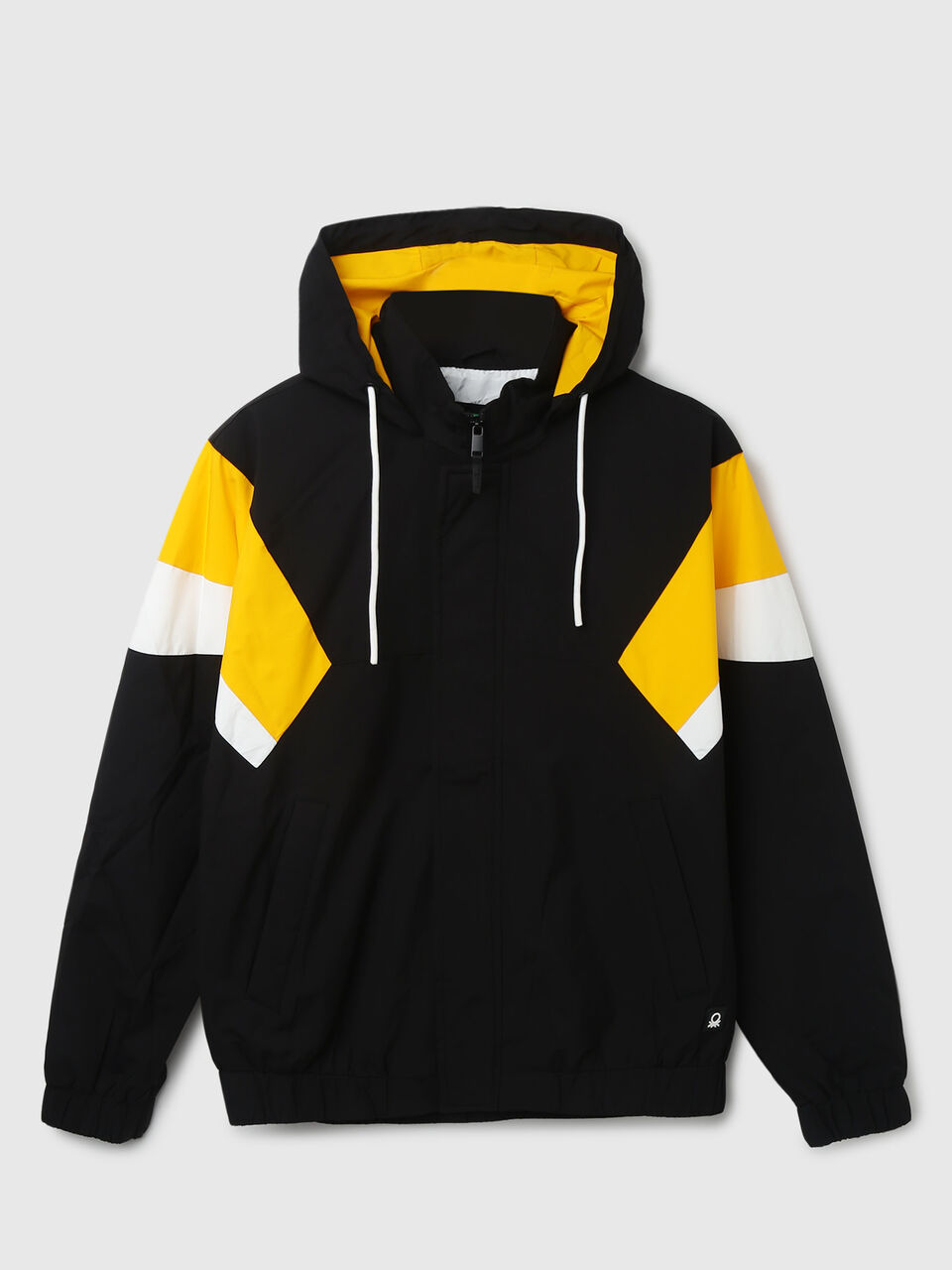 RAGLAN SLEEVE COLOR BLOCK JACKET image number null