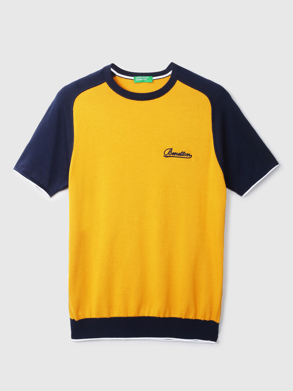 H/S RAGLAN COLOR BLOCKED TRICOT image number 1