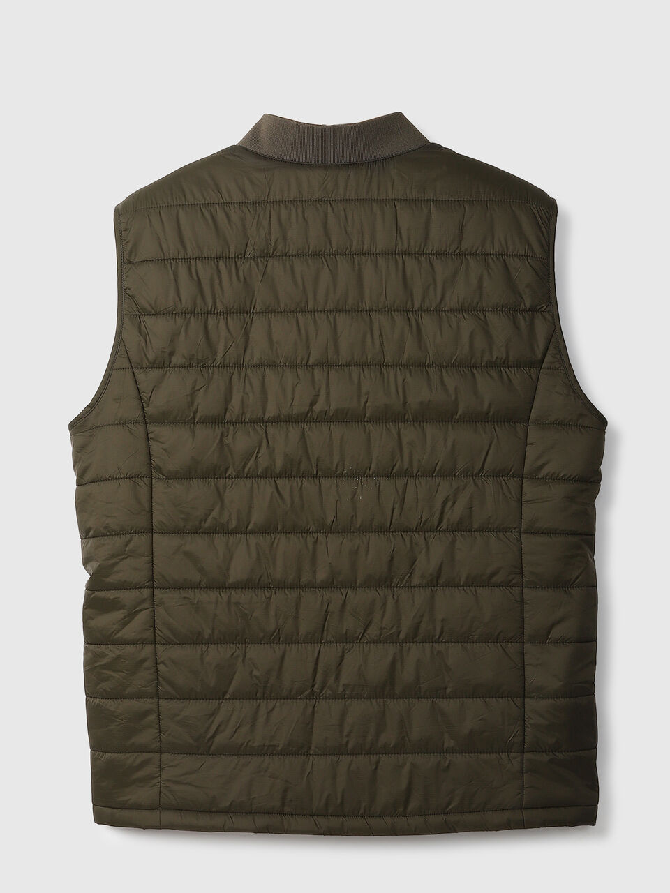 COLOR BLOCK GILET PUFFER JACKET image number null