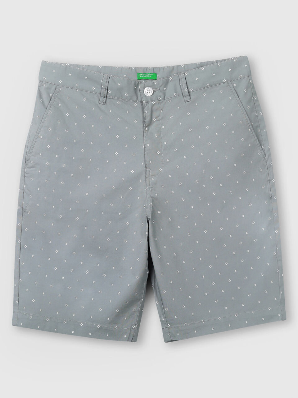 Cotton Comfort Fit Shorts with Print image number 1