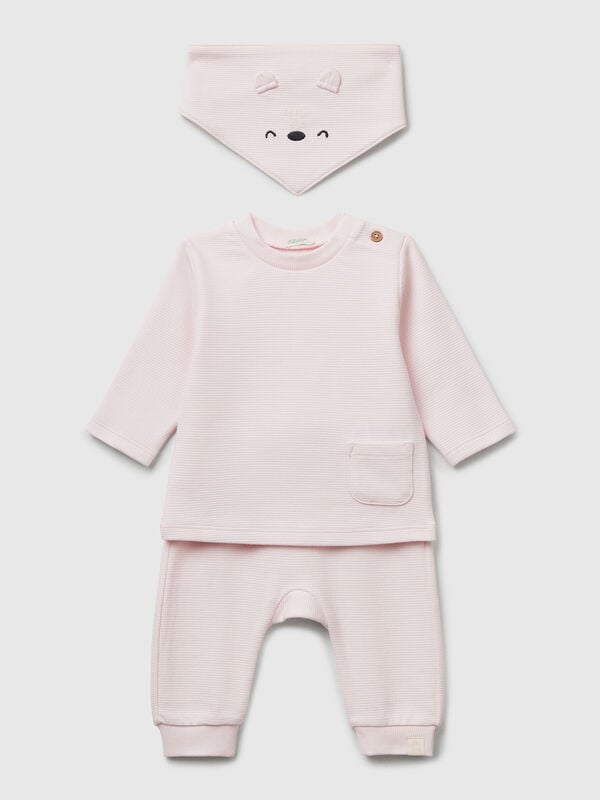 Set in pure cotton New Born (0-18 months)