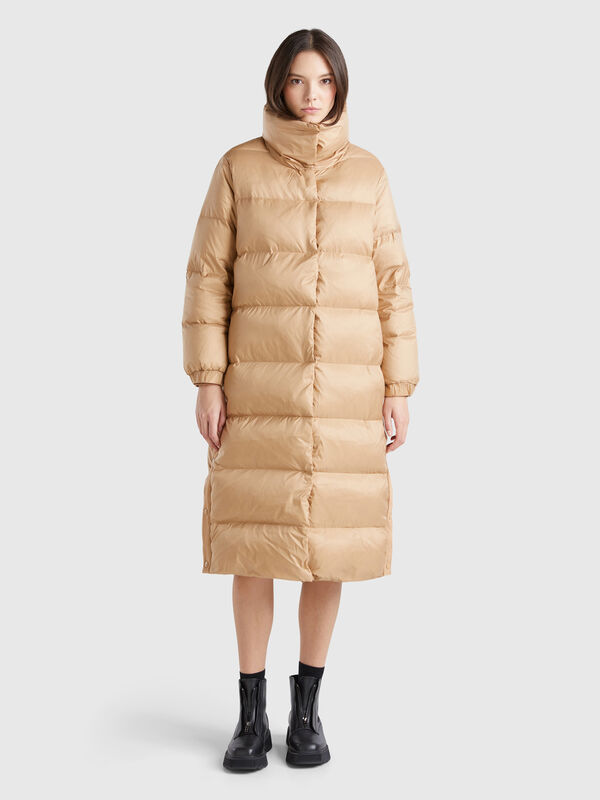 Real feather padded down jacket Women