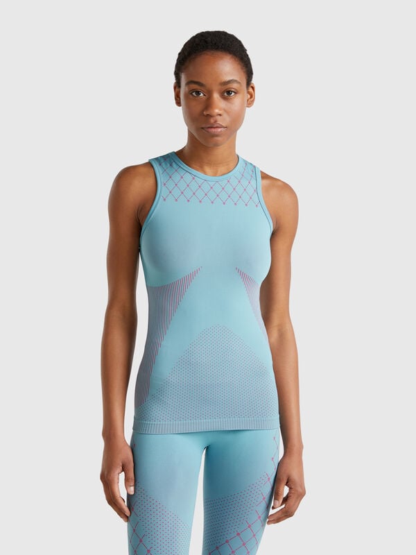 Seamless sports tank top Women
