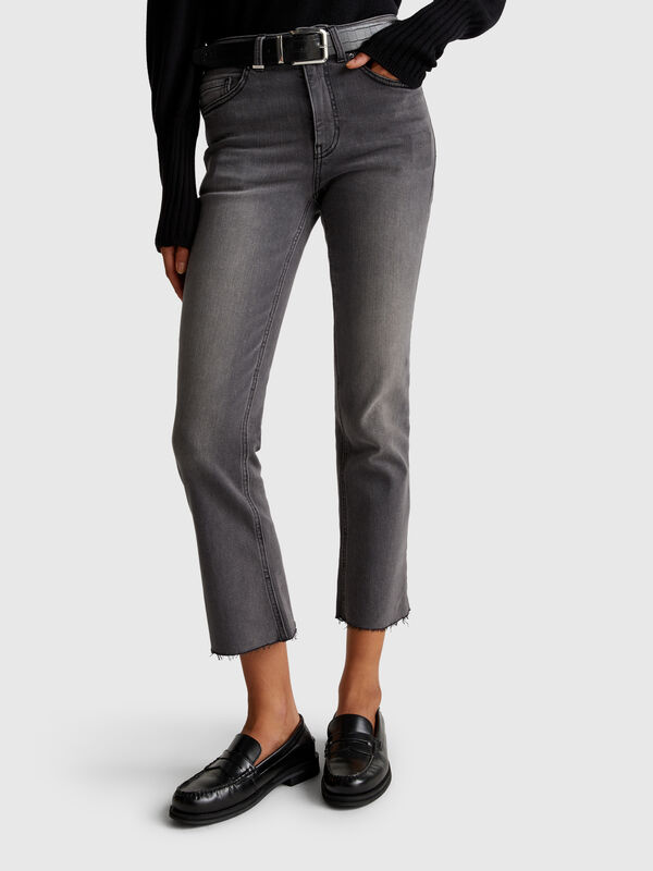 Cropped cotton jeans  Cropped cotton jeans  Women