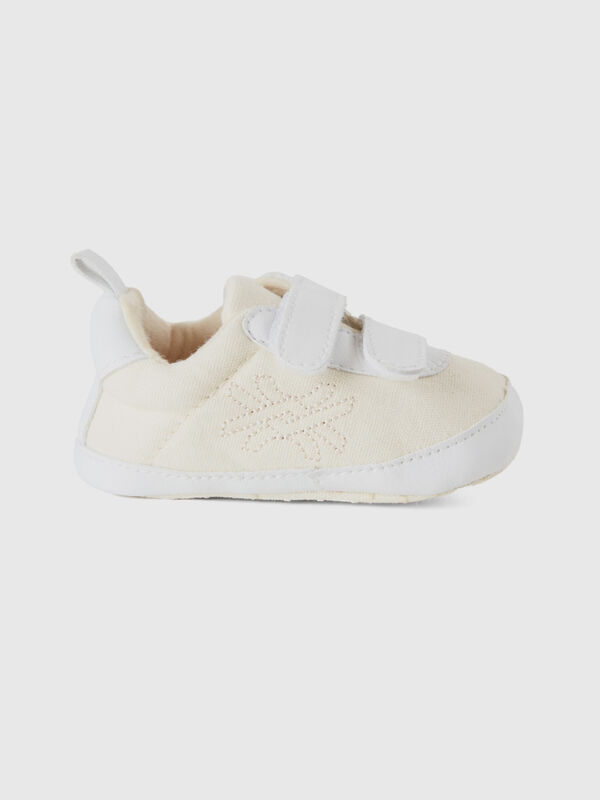 First steps shoes in canvas New Born (0-18 months)