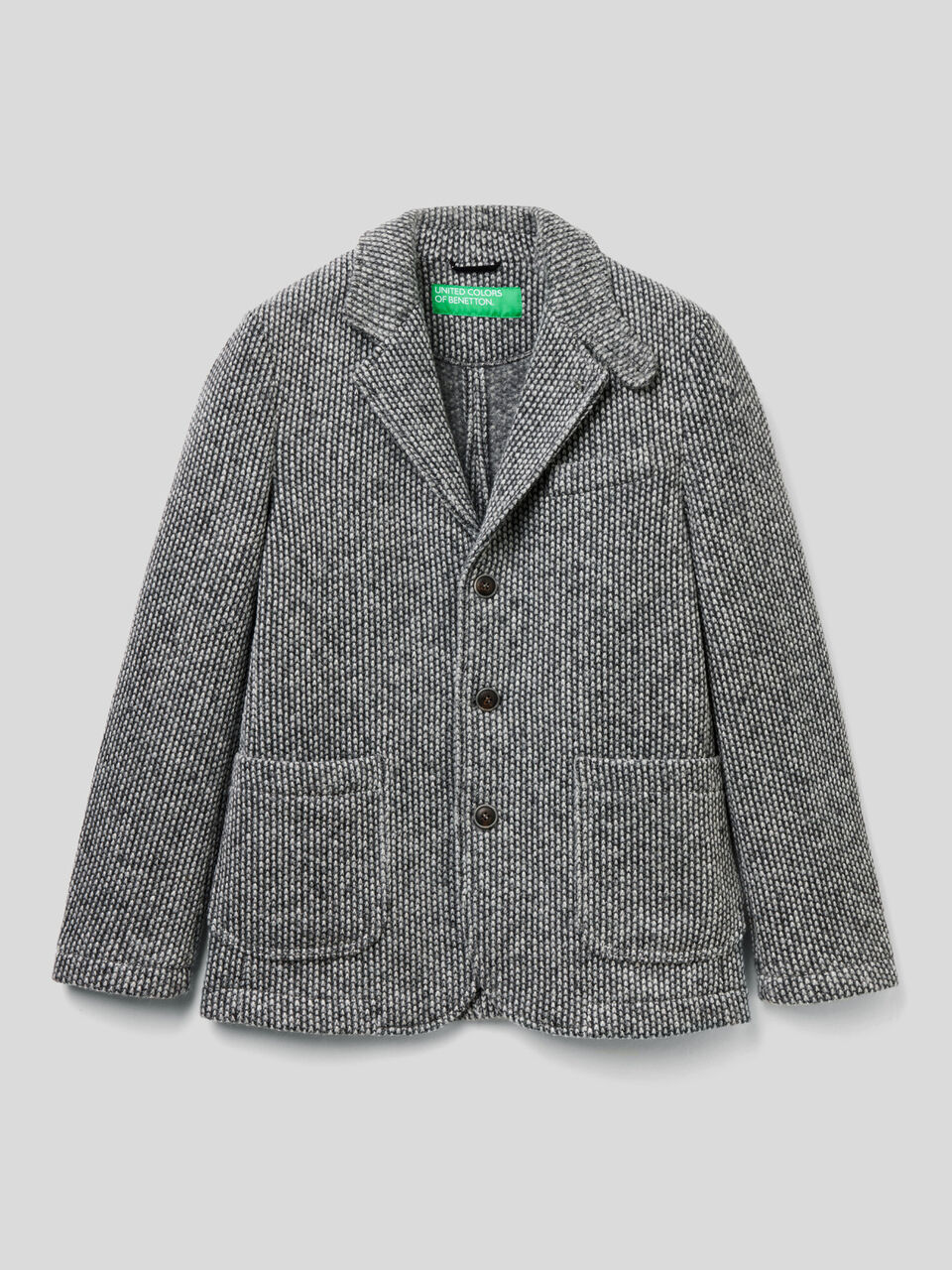 Wool blend jacket image number 1