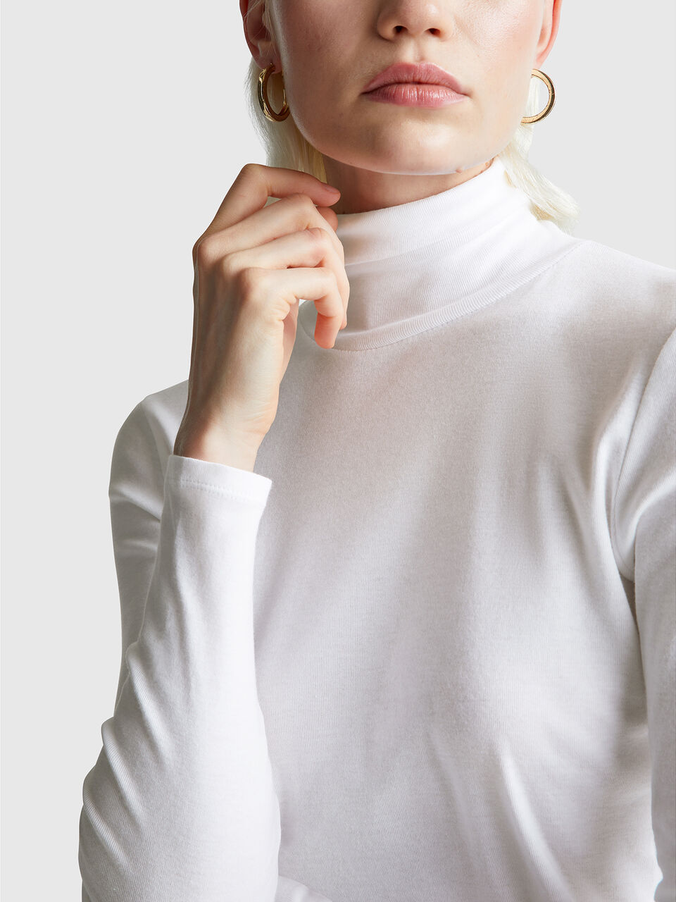 TURTLE NECK SWEATER Women image number null