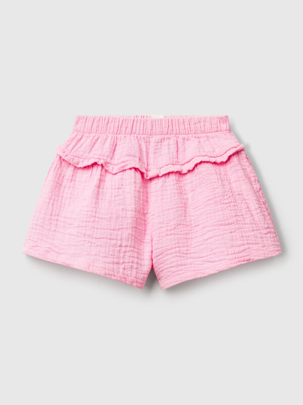 Culottes with rouches New Born (0-18 months)