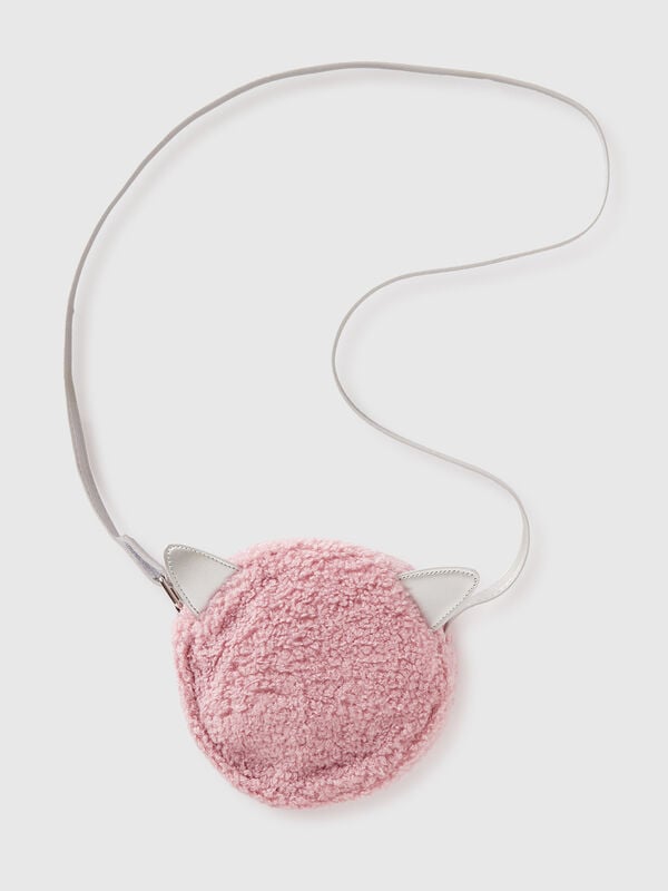 Round teddy look bag Junior Girl