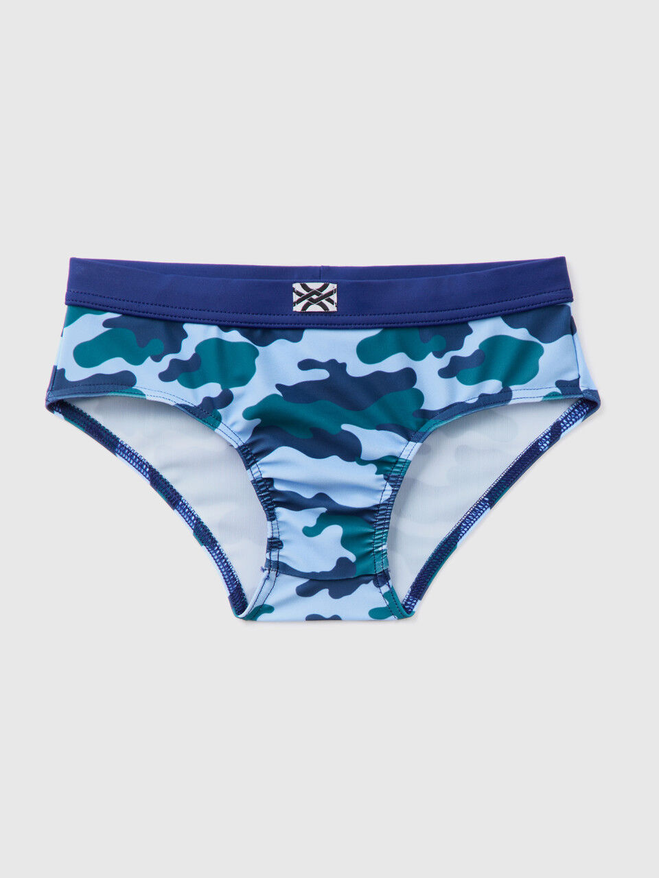 Camouflage swim bottoms