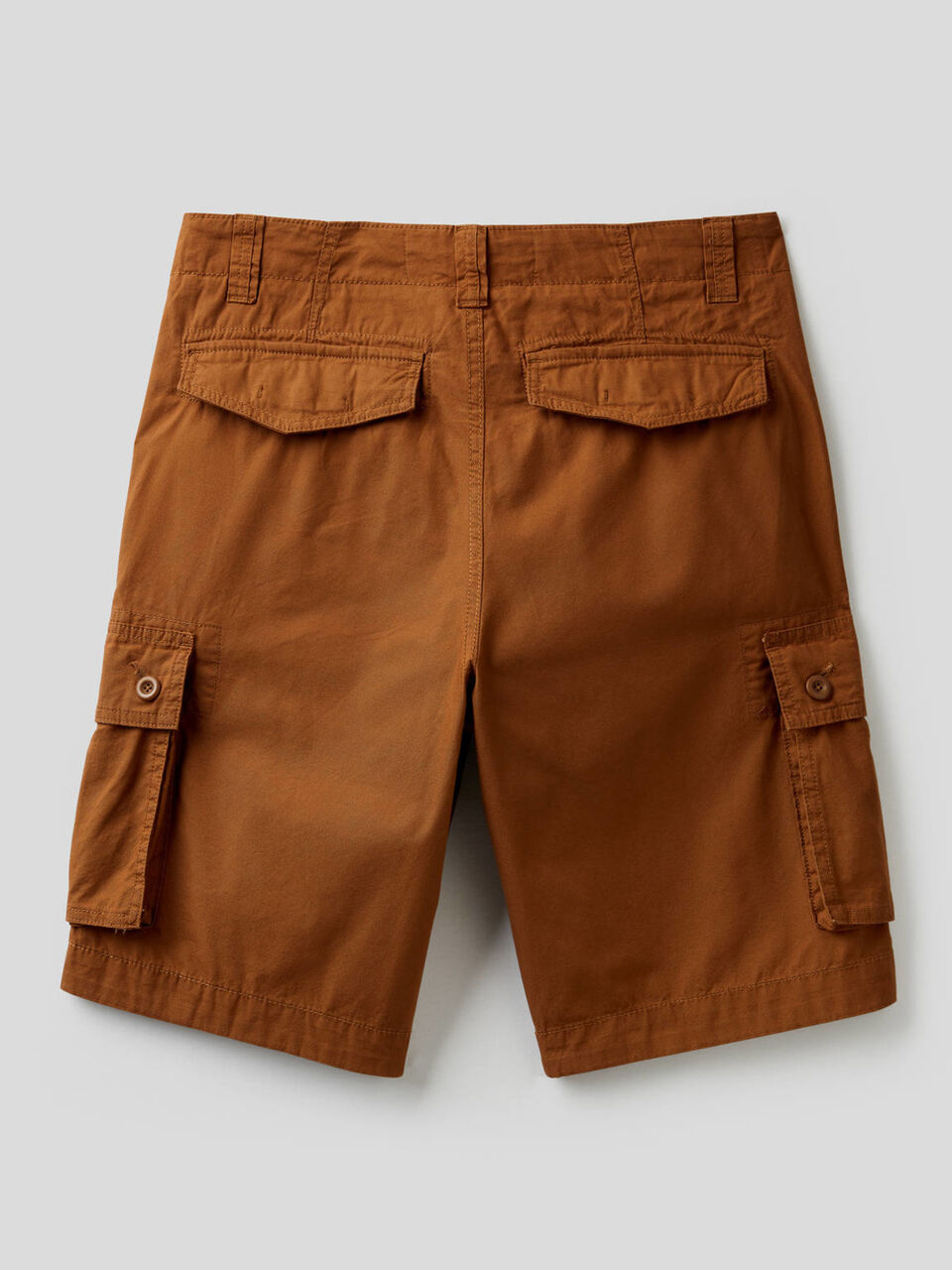 Cargo bermudas in pure cotton image number 2