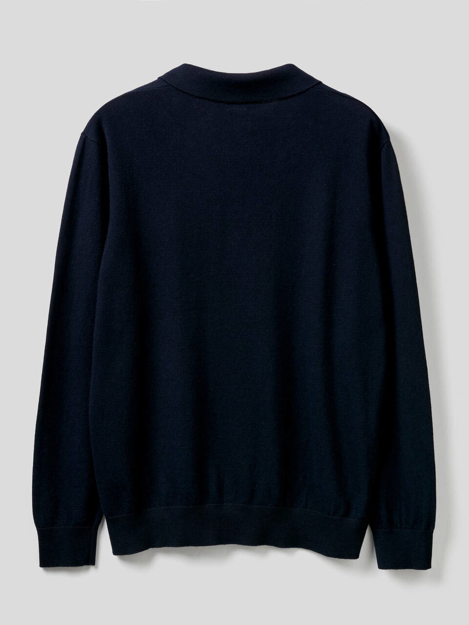 Cashmere and cotton blend polo Men image number 2