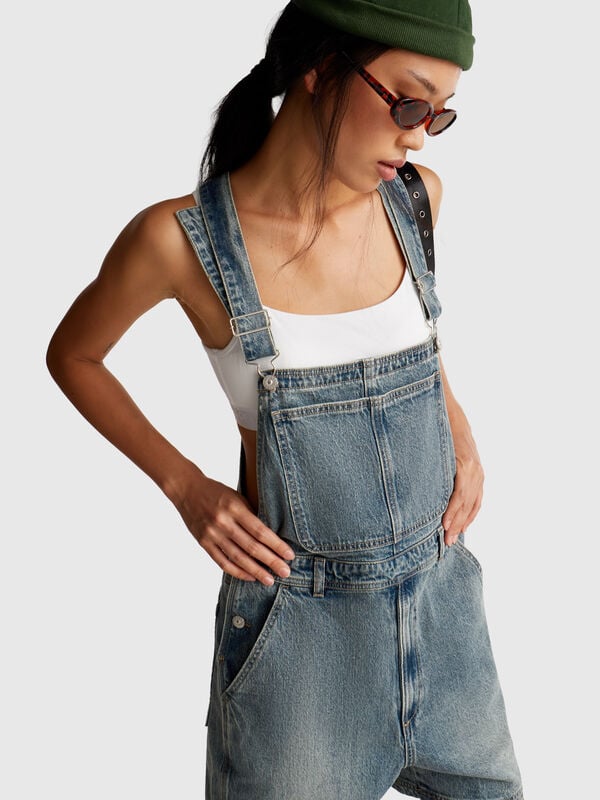 Denim dungarees Women