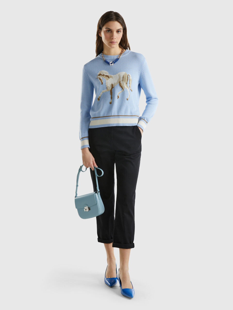 Pantalon femme benetton store